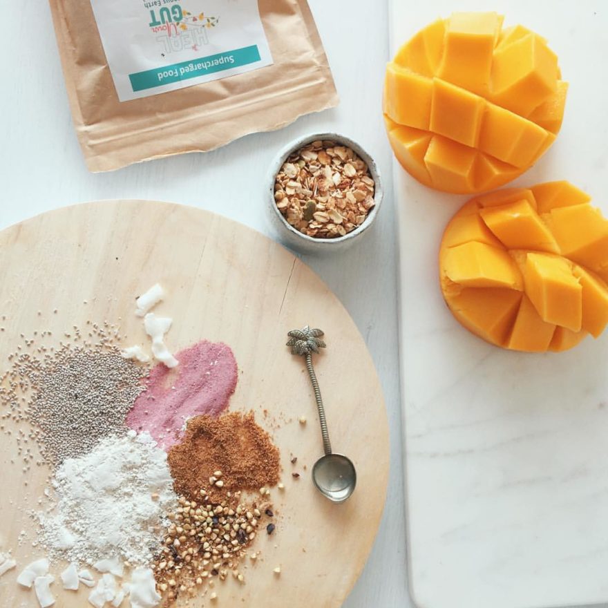 Supercharged Banana and Mango Smoothie