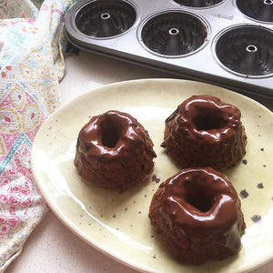 Chocolate and Gingerbread Bundt Cakes