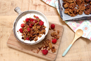 Golden Granola Clusters