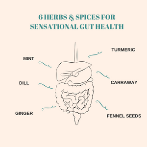 Six Spices for Sensational Gut Health