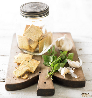 Garlic and Herb Crackers