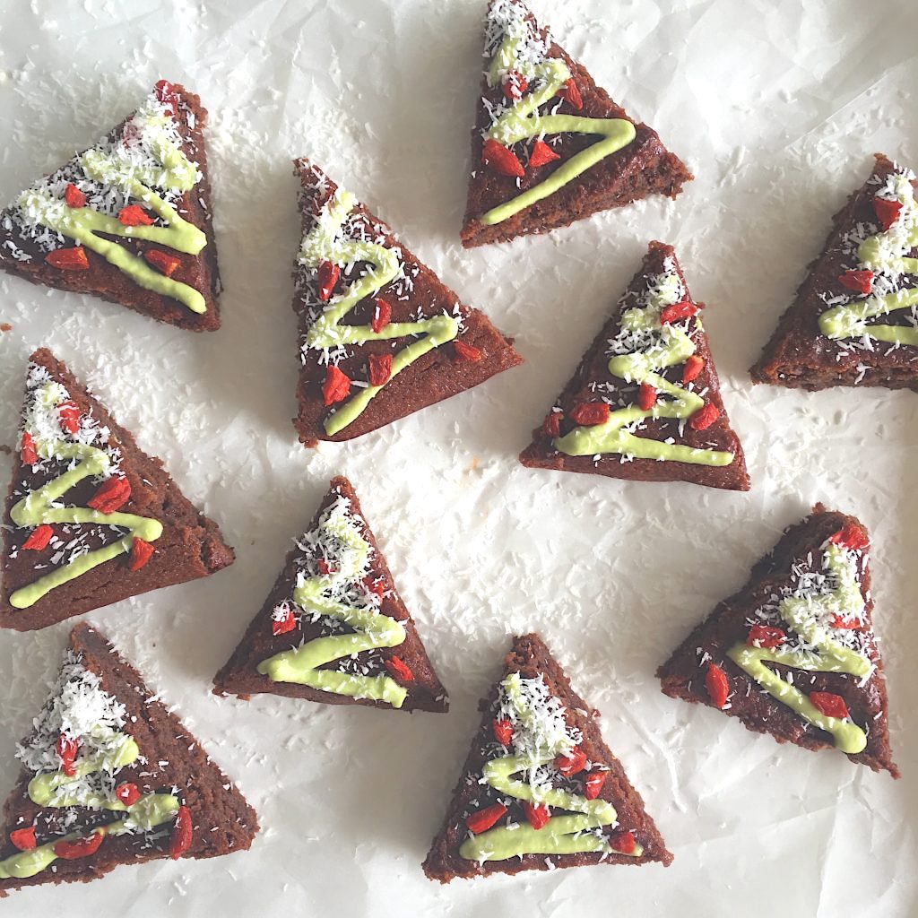 Take care of your Xmas gifts + Christmas Tree Fudge Brownies