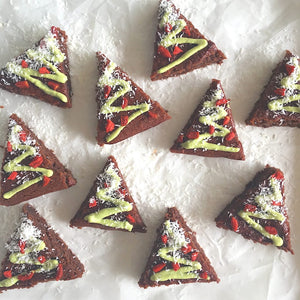 Take care of your Xmas gifts + Christmas Tree Fudge Brownies