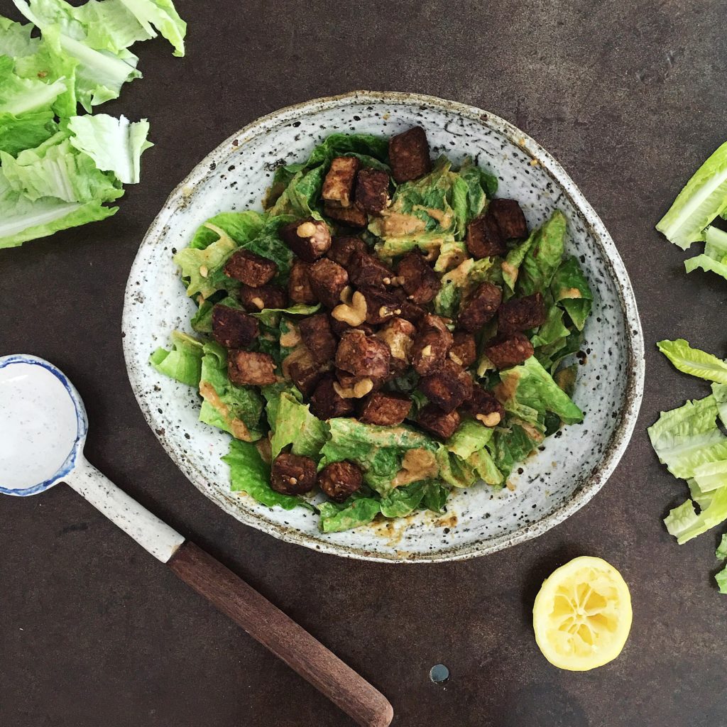Vegan Caesar Salad