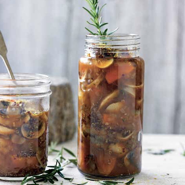 The Benefits of Eating Mushrooms + Mushroom with Red Quinoa Soup