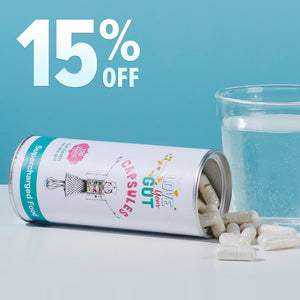 Get 15% Off Love Your Gut Capsules at Nourished Life