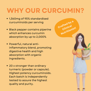 Super Potent, Gut Loving Curcumin and Black Pepper, 90 Caps, Nutritionist-Grade