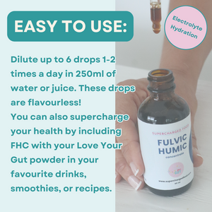 Love Your Gut Fulvic Humic Concentrate – Deep Clean & Hydrate