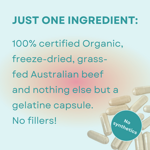 Beef Liver Organic, Grass Fed, Australian (Meta Shop)