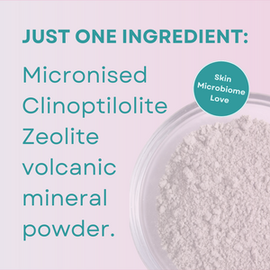 Australian Desert Zeolite, Skin Microbiome Mineral Cleanser 120g