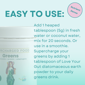 Gut Loving Greens Powder, 200g
