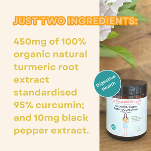 Super Potent, Gut Loving Curcumin and Black Pepper, 90 Caps, Nutritionist-Grade