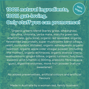 Gut Loving Greens Powder, 200g