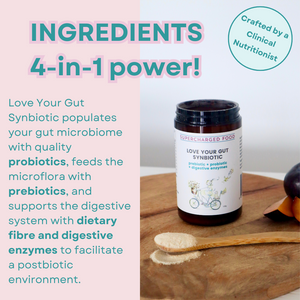 Love Your Gut Synbiotic | Australia's No.1 Premium Probiotic and Prebiotic for Gut Health