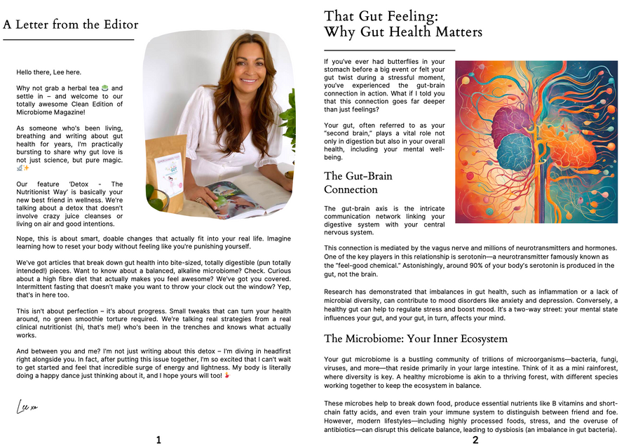 Microbiome Magazine Issue 2 (The Detox Edition)