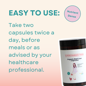 Love Your Gut Organic Beef Liver 120 Grass Fed Capsules