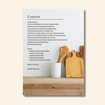 Table of contents for Microbiome Magazine Issue 4 featuring gut health reboot and nutritionist-approved protocols