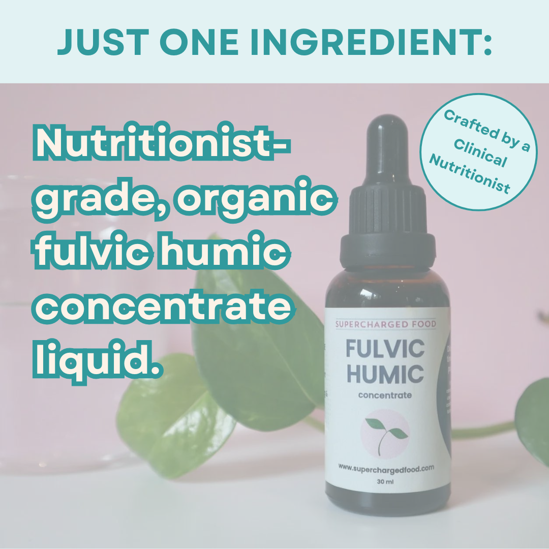 Just one ingredient complex of 100% natural organic plant substances. Pure food grade Fulvic Humic acid liquid with no synthetic additives, flavours, or preservatives.