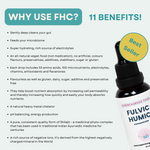 Why use FHC? Love Your Gut Fulvic Humic Concentrate deeply cleans the tight junctures of the gut and flushes out toxins while providing essential trace minerals.