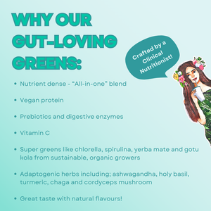 Gut Loving Greens Powder, 200g
