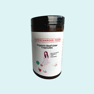 ORGANIC BEEF LIVER 120 Grass Fed Capsules