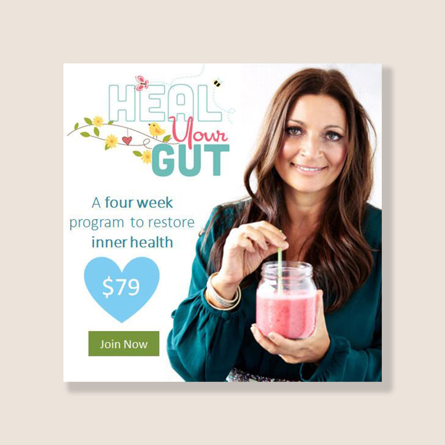 HEAL YOUR GUT 4-WEEK ONLINE PROGRAM BY LEE HOLMES